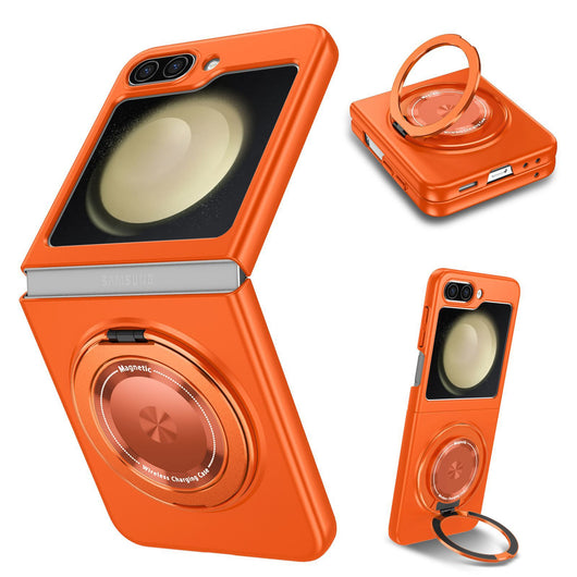 Funda Magnética Giratoria 360° para Samsung Galaxy Z Flip6 con Soporte Plegable - Image 6