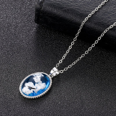 Collar Clavícula Baiyun con Gema de Tiempo en Resina - Image 15