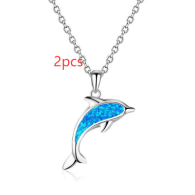Collar Delfín Oceánico Plata S925 - Image 7