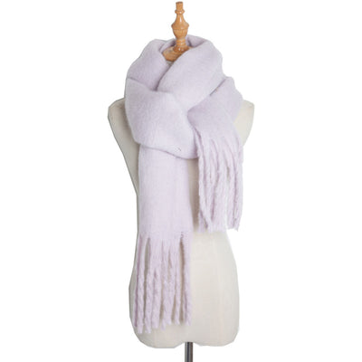 Bufanda Trenzada de Mohair Premium para Invierno - Suave y Abrigadora - Image 23
