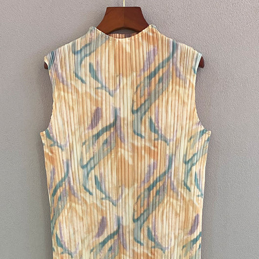 Vestido Plisado Sin Mangas para Mujer - Colección Verano - Image 5