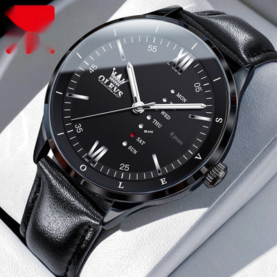 Reloj de Cuarzo Multifunción Impermeable para Hombre - Image 7
