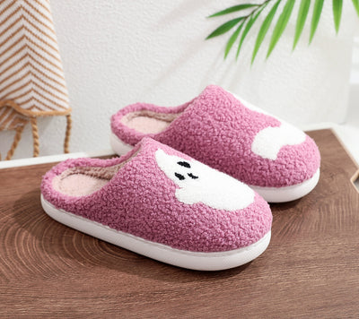 Pantuflas de Algodón Fantasma Halloween Púrpura - Image 6