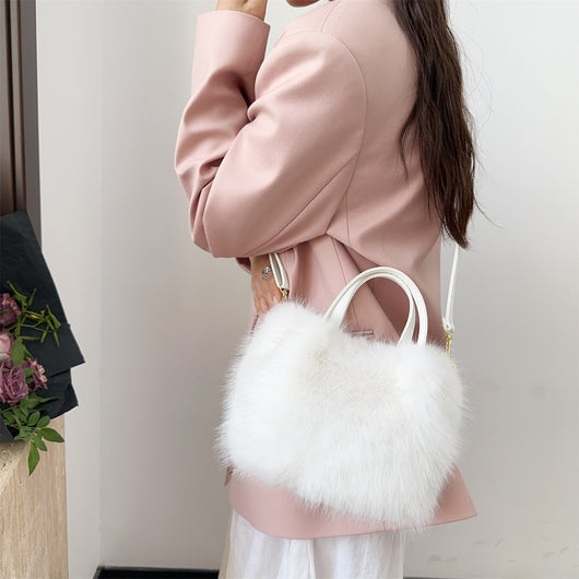 Bolso Tote de Piel Sintética Estilo Fox - Image 13