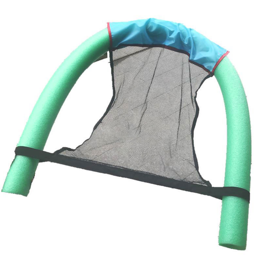 Silla Flotante Portátil con Bolsillos de Malla para Piscina - Image 3