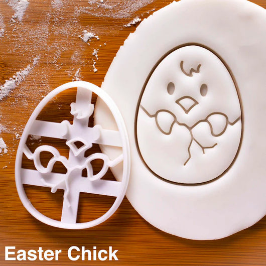 Sacapuntas de Plástico con Diseño de Pollo, Conejo y Huevo - Image 3