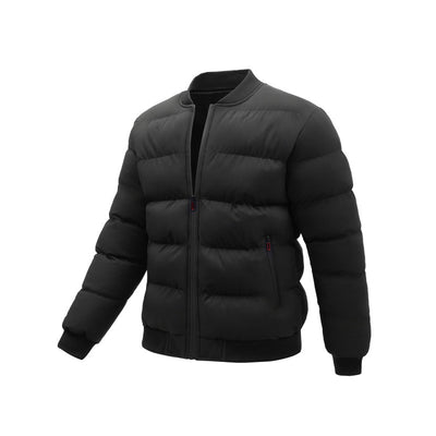Chaqueta de Algodón con Cuello Tipo Baseball para Hombre - Image 4