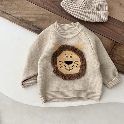 Suéter Pullover Coreano para Niños - Estilo Occidental - Image 6