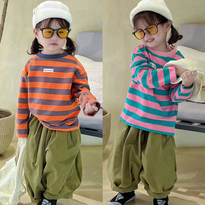 Camiseta Manga Larga para Niños y Niñas