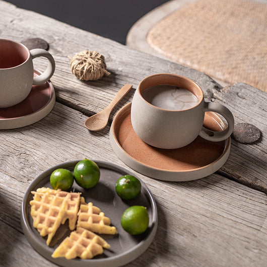 Juego de Tazas de Cerámica con Diseño Creativo - Image 13