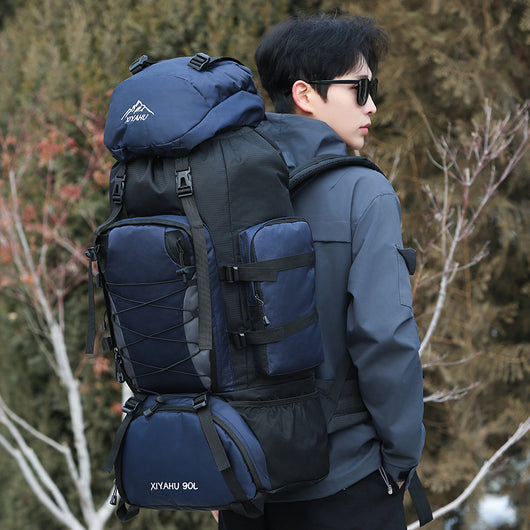 Mochila de Senderismo 90L XIYAHU - Resistente al Agua para Trekking y Camping - Image 7
