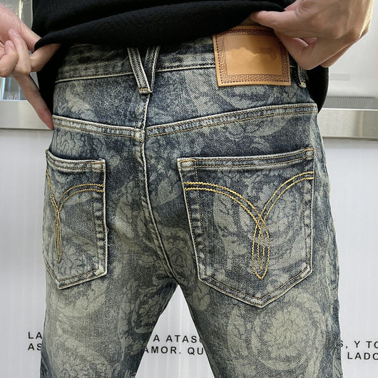 Pantalones Vaqueros Elásticos para Hombre - Comodidad Casual - Image 12