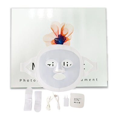 Mascarilla LED Fotónica para Tratamiento de Acné y Rejuvenecimiento Facial - Image 8