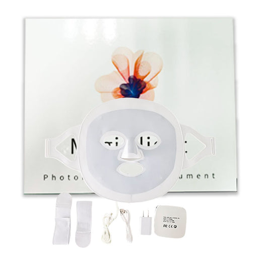 Mascarilla LED Fotónica para Tratamiento de Acné y Rejuvenecimiento Facial - Image 8