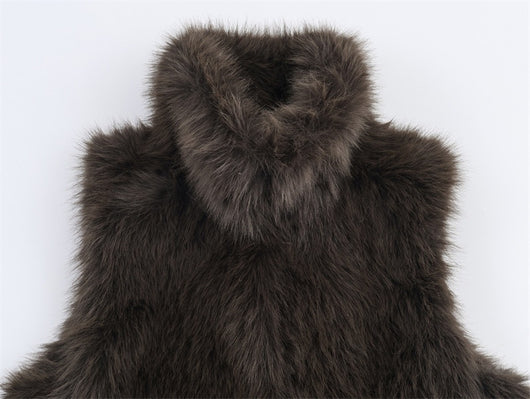 Chaleco de Piel Sintética Efecto Fur - Estilo Europeo y Americano - Image 12