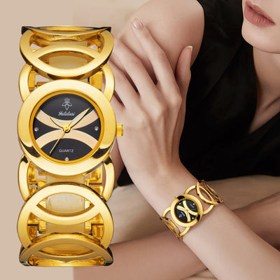 Reloj de Cuarzo Resistente al Agua para Mujer - Lujo Accesible