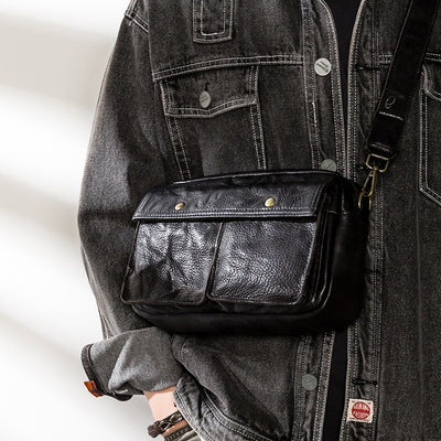 Bolsa Bandolera Casual para Hombre Estilo Coreano