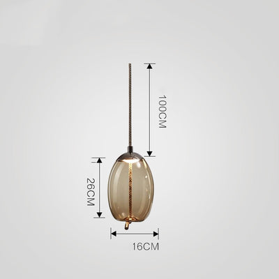Lámpara Colgante de Cristal Elegante para Comedor y Sala - Image 6