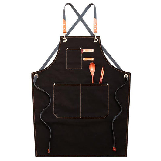 Delantal de Lona Gruesa Profesional para Cocina, Café y Servicios - Image 15