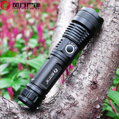 Linterna LED Recargable con Zoom y Pantalla Digital - Image 10