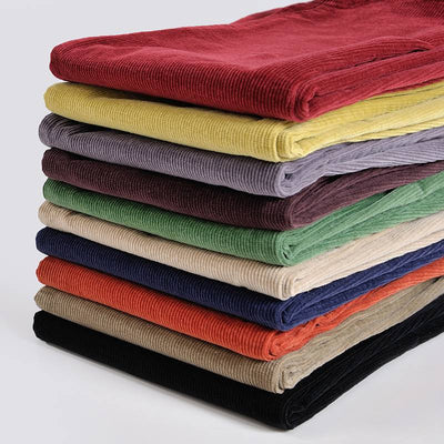 Pantalones Rectos de Pana Elásticos para Mujer - Image 12