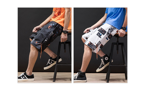 Shorts Rectos con Estampado Creativo - Image 10