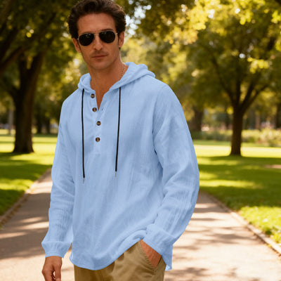 Camisa Playera Transpirable con Capucha para Hombre - Image 34