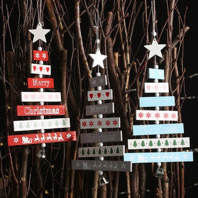 Campana Colgante Estrella de Cinco Puntas en Madera Artesanal - Image 6