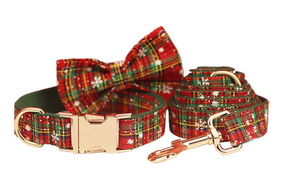 Collar Navideño para Mascotas con Diseño de Copo de Nieve - Image 17