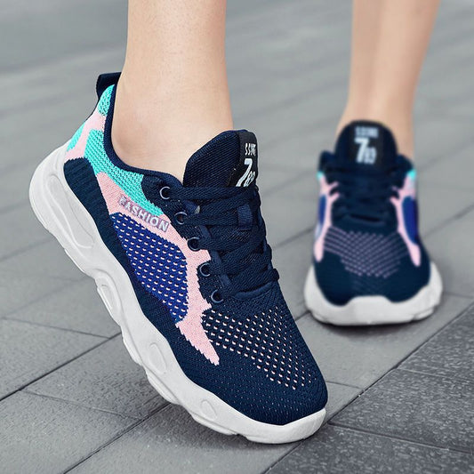 Tenis Deportivos Colorblock para Mujer - Ligeros, Transpirables y Versátiles - Image 2