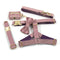 Rosado Morado 5 Piezas Juego L