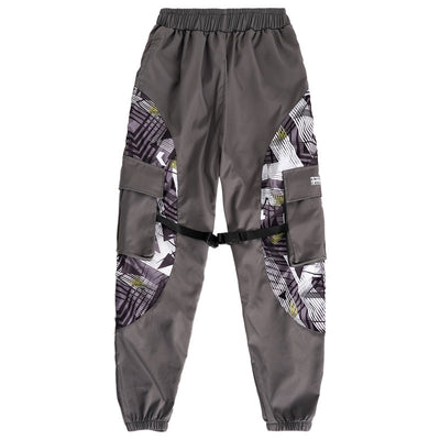 Pantalones Deportivos Hombre Primavera Verano Tendencia Tobillera Pantalones de Trabajo Casual Pareja Secado Rápido Hip Hop