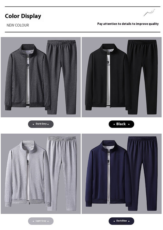 Conjunto de Cardigan y Pantalón para Hombre Adulto Mayor - Image 22