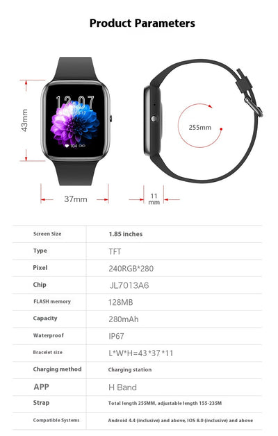 Reloj Inteligente de Presión Arterial y Oxígeno en Sangre - Image 9