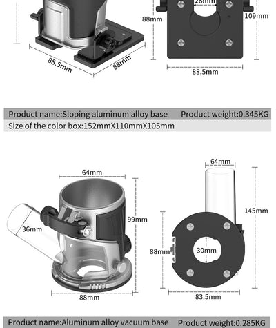 Fresadora de Bordes Eléctrica para Carpintería Profesional - Image 9
