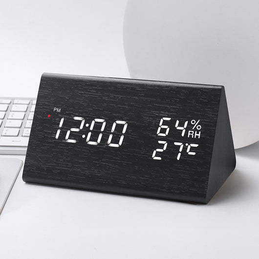 Reloj Digital LED con Control Remoto, Temperatura y Humedad - Image 11
