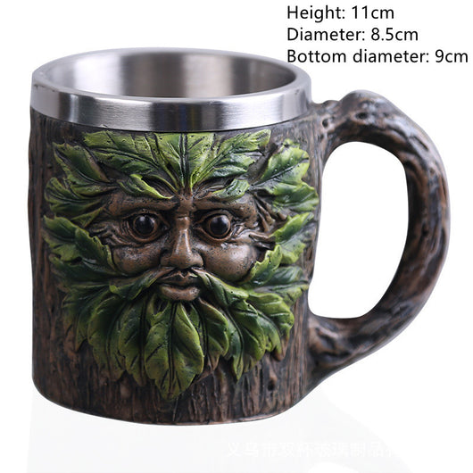 Taza Térmica de Acero Inoxidable con Diseño en Resina - Image 17
