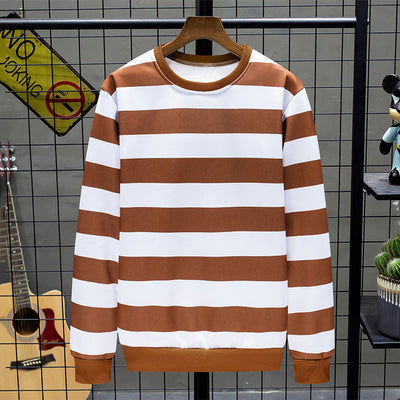Suéter de Pareja Otoño Hombre Estilo Coreano Slim Fit Universitario - Image 11