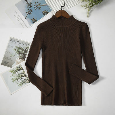Suéter Cuello Alto Otoño Mujer - Pullover Elegante - Image 10