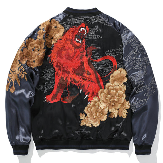 Chaqueta de Hombre con Bordado León Industrial Premium - Image 10