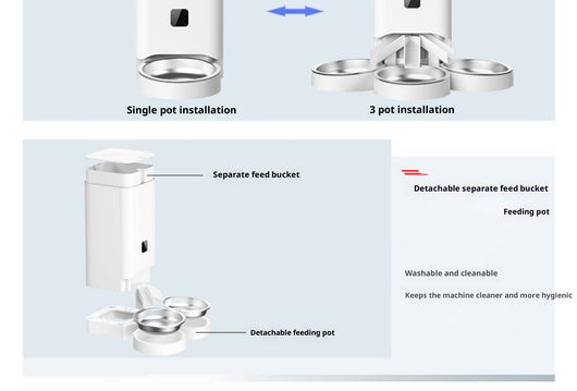 Comedero Automático Inteligente para Mascotas con Dosificación Programada - Image 9