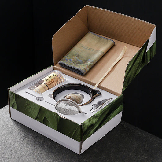 Set Completo de Té Matcha Horneado en Horno Japonés Tradicional - Image 5