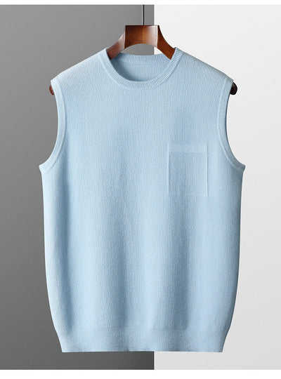 Chaleco Pullover Jacquard para Hombre - Tejido Ejecutivo Premium - Image 13