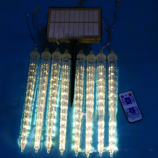 Lámpara Solar Navideña con Luces LED en Forma de Cono de Hielo - Image 5