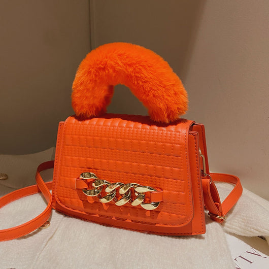 Bolso de Mano Acolchado con Cadena - Bandolera para Mujer - Image 21