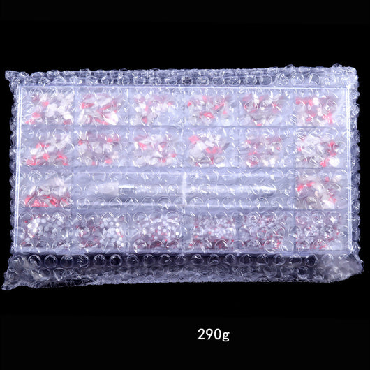 Set de Cristales de Vidrio Fondo Plano con 21 Compartimentos para Decoración de Uñas - Image 4