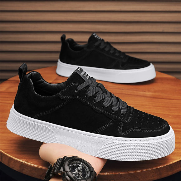 Tenis Deportivos Casuales Plataforma para Hombre Talla Grande 46 Transpirables