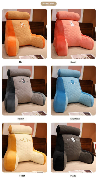 Almohada de Látex Elevada con Soporte Cervical y Funda Acolchada Premium - Image 30