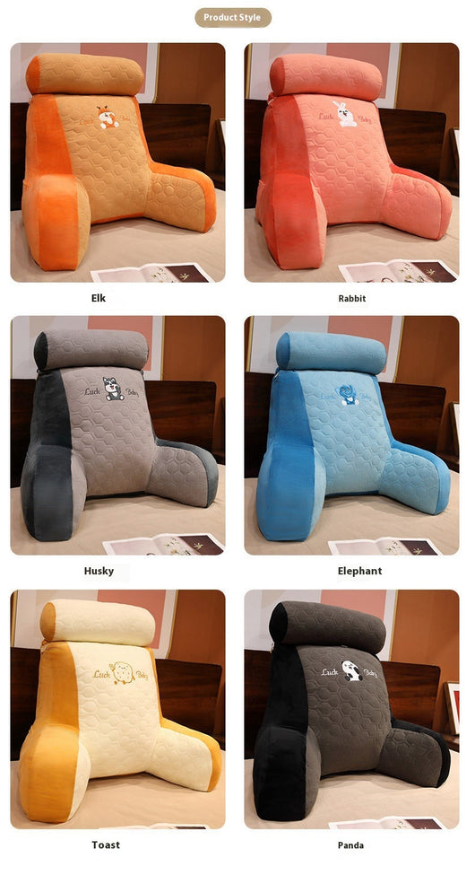 Almohada de Látex Elevada con Soporte Cervical y Funda Acolchada Premium - Image 30