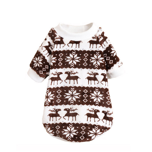 Suéter Navideño para Mascotas - Playera Térmica Acogedora - Image 2